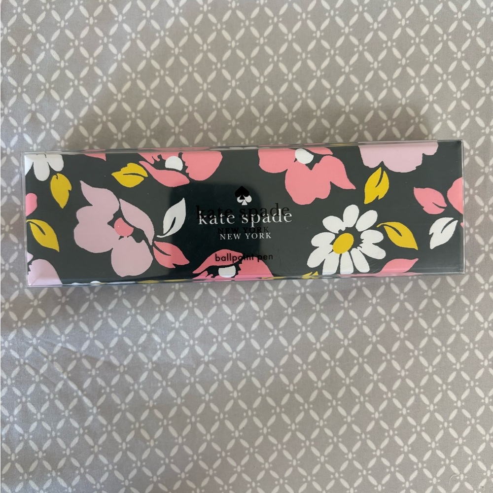 New Kate Spade Ballpoint Pen in Gift Box Road Trip Floral - Picture 3 of 9
